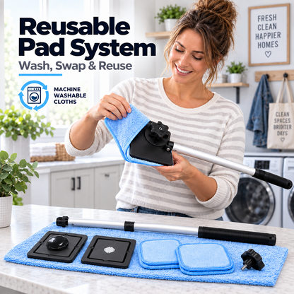 🔥Magnetic Streak-Free Glass Cleaning Kit – For Car Windows, Windshields & Home🔥 TODAY ONLY — 50% OFF